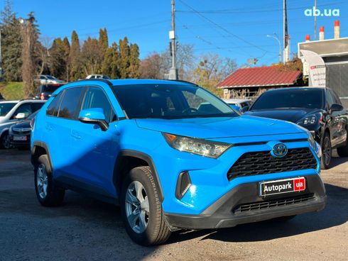 Toyota RAV4 2019 синий - фото 3