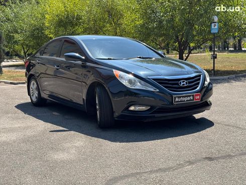 Hyundai Sonata 2012 синий - фото 7