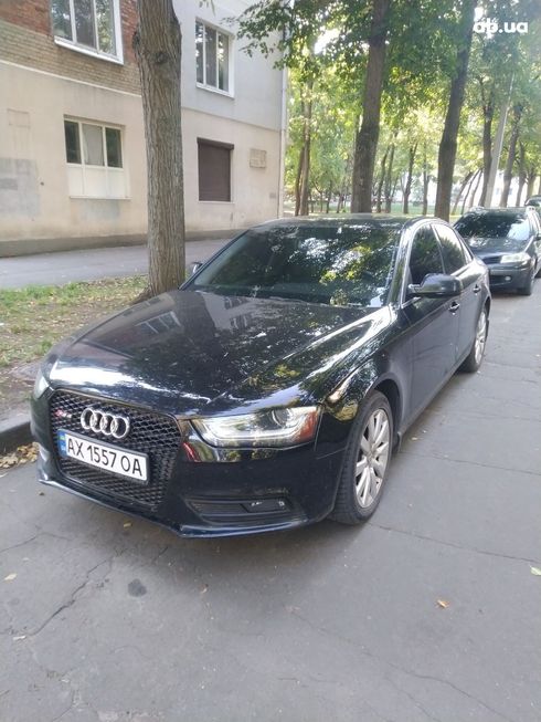 Audi A4 2013 черный - фото 2