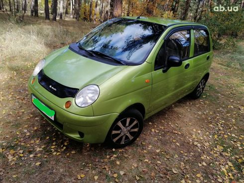 Daewoo Matiz 2006 зеленый - фото 3