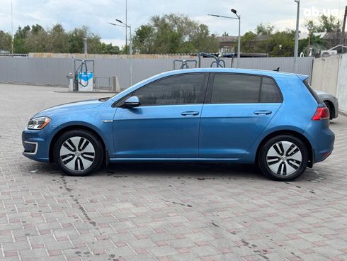 Volkswagen e-Golf 2016 синий - фото 2