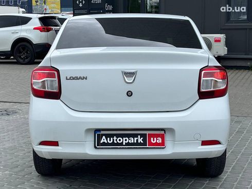 Dacia Logan 2015 белый - фото 5