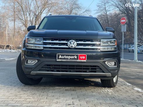 Volkswagen Atlas 2017 черный - фото 2