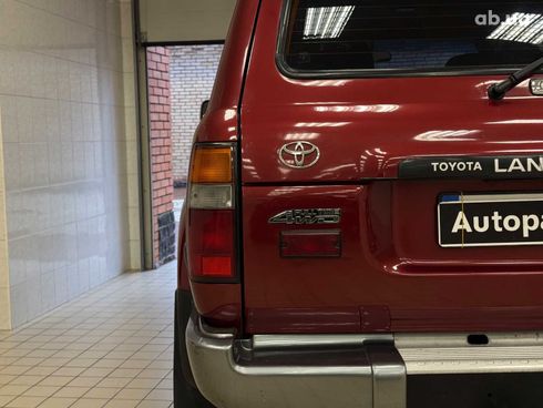 Toyota Land Cruiser 1997 красный - фото 17