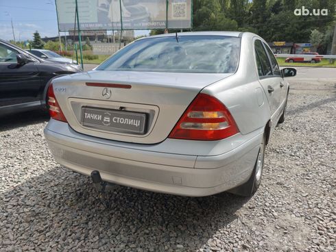 Mercedes-Benz C-Класс 2001 серебристый - фото 8