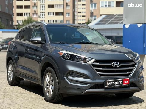Hyundai Tucson 2015 серый - фото 3