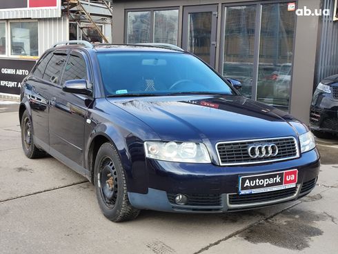 Audi A4 2003 синий - фото 9