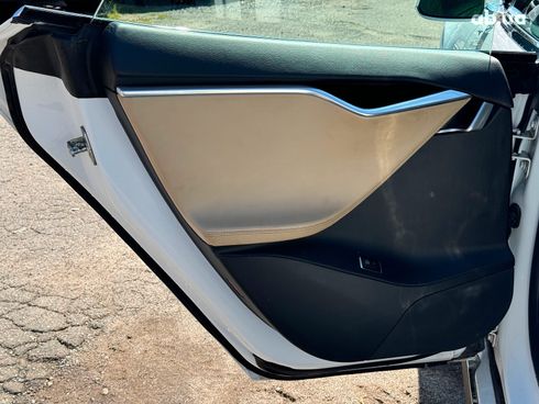 Tesla Model S 2013 белый - фото 21