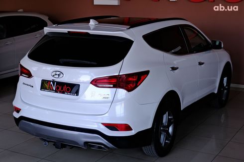 Hyundai Santa Fe 2016 белый - фото 5