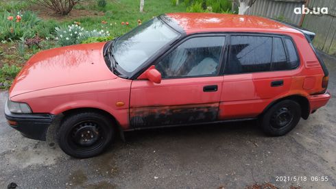 Toyota Corolla 1991 красный - фото 10