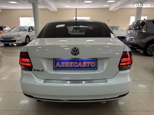Volkswagen Polo 2019 белый - фото 7