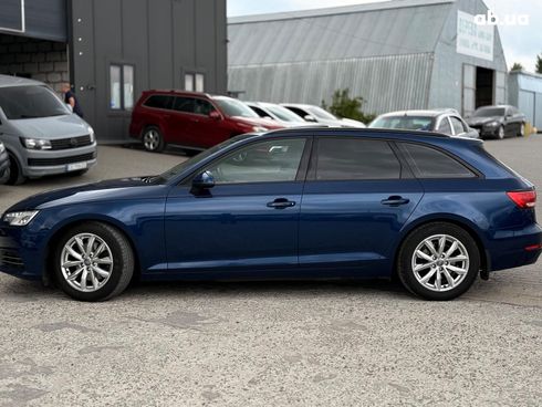 Audi A4 2017 синий - фото 4