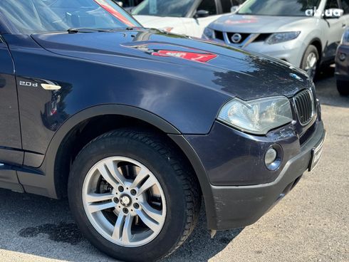 BMW X3 2008 синий - фото 4