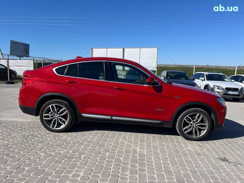 BMW X4 2015 красный - фото 10