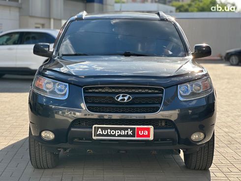 Hyundai Santa Fe 2008 черный - фото 2