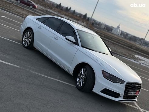 Audi A6 2013 белый - фото 14