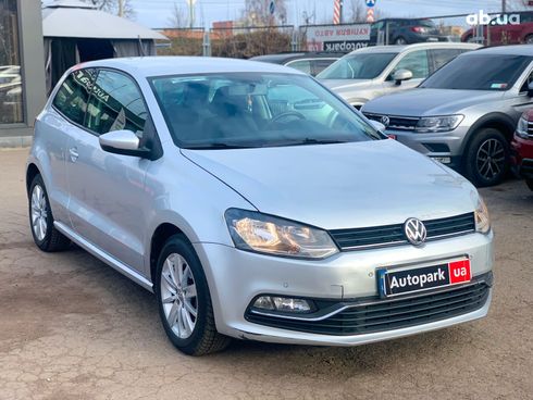 Volkswagen Polo 2015 серый - фото 8