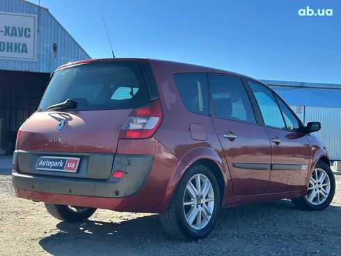 Renault Scenic 2005 красный - фото 8