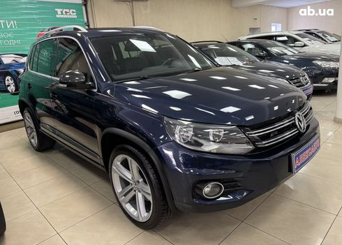 Volkswagen Tiguan 2016 синий - фото 8