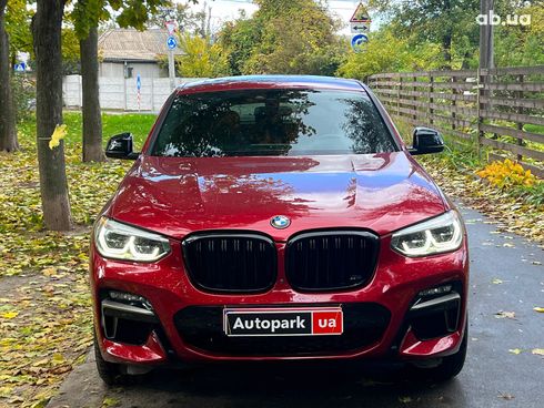 BMW X4 2020 красный - фото 5