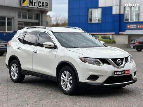 Nissan Rogue 2014 белый - фото 3