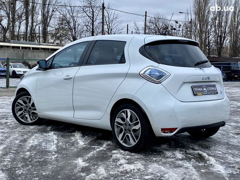 Renault Zoe 2014 белый - фото 4