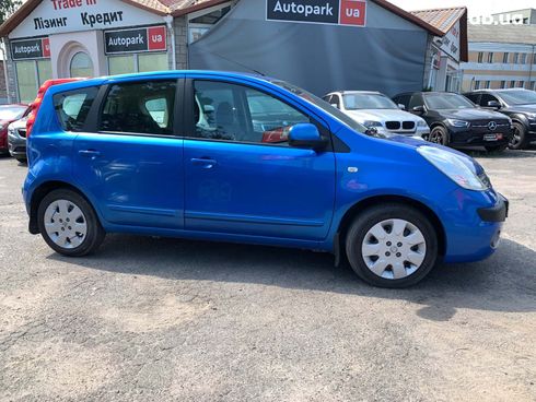 Nissan Note 2006 синий - фото 8