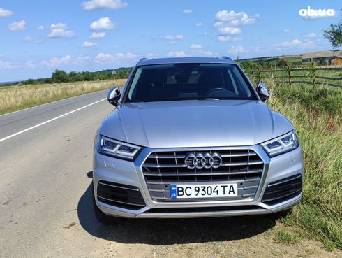 Audi Q5 2018 серебристый - фото 4