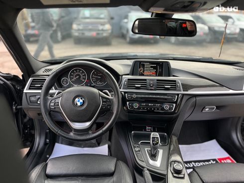 BMW 3 серия 2015 черный - фото 35
