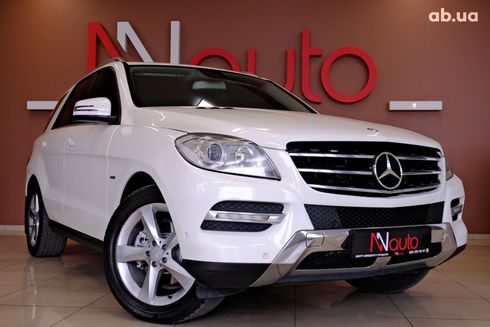 Mercedes-Benz M-Класс 2012 белый - фото 4