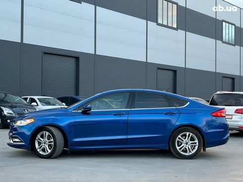 Ford Fusion 2018 синий - фото 3