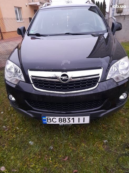 Opel Antara 2013 черный - фото 2