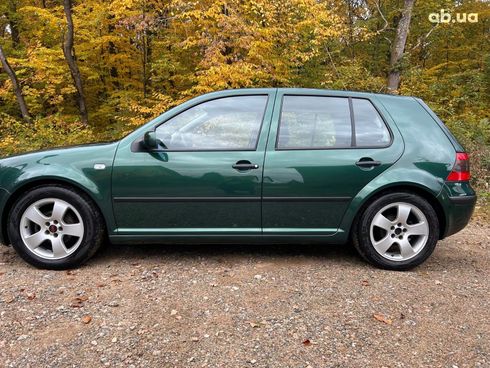 Volkswagen Golf 2004 зеленый - фото 10