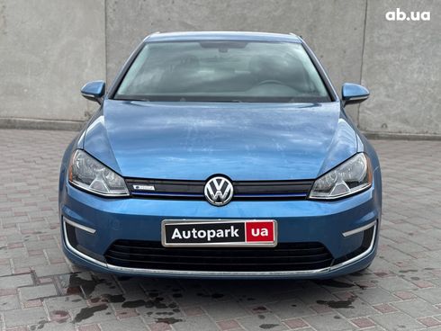 Volkswagen e-Golf 2016 синий - фото 8