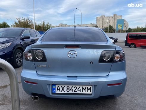 Mazda 3 2006 синий - фото 2