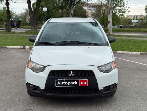 Mitsubishi Colt 2010 белый - фото 8