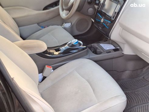 Nissan Leaf 2011 черный - фото 6