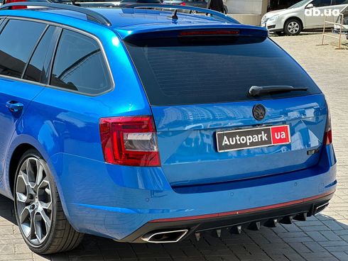Skoda octavia a7 2014 синий - фото 12