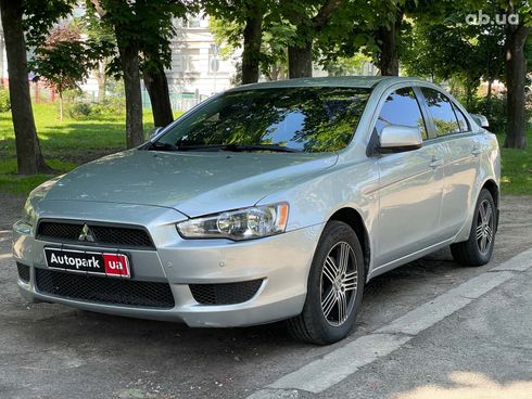 Mitsubishi lancer x 2008 серый - фото 2