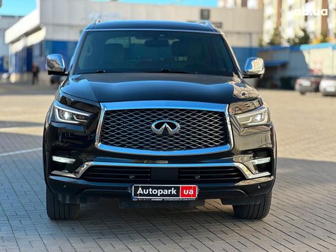 Infiniti QX80 2018 черный - фото 2