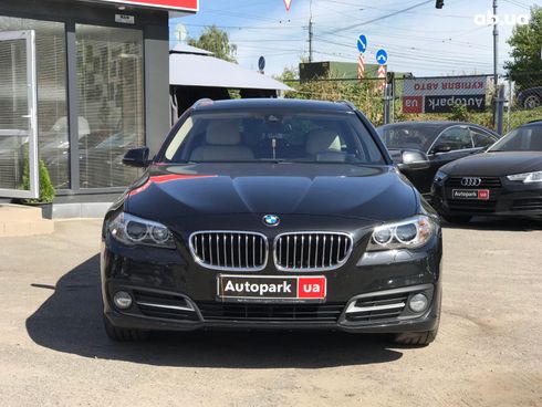 BMW 5 серия 2015 черный - фото 23