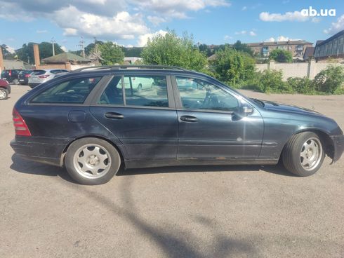 Mercedes-Benz C-Класс 2002 синий - фото 7