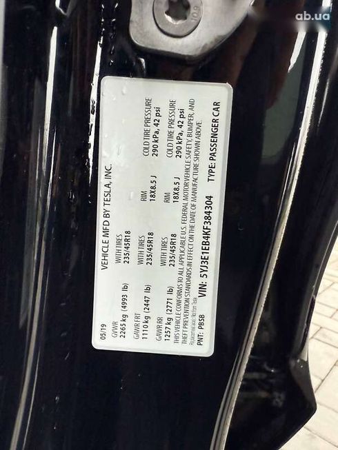 Tesla Model 3 2019 - фото 19