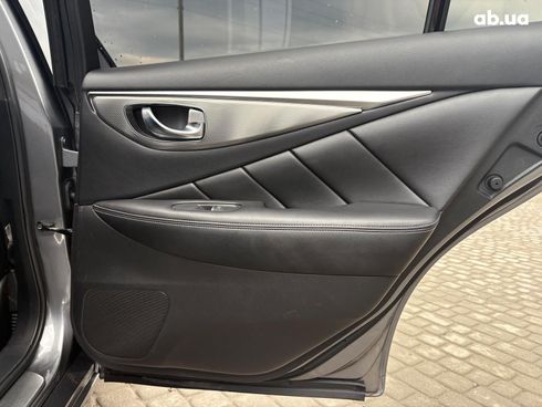 Infiniti Q50 2016 серый - фото 35