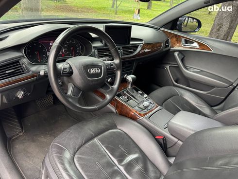 Audi A6 2014 синий - фото 16