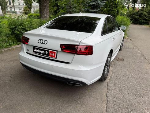 Audi A6 2016 белый - фото 6
