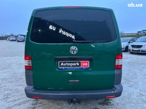 Volkswagen T5 (Transporter) 2011 зеленый - фото 6