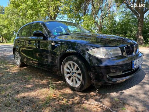 BMW 1 серия 2007 черный - фото 13