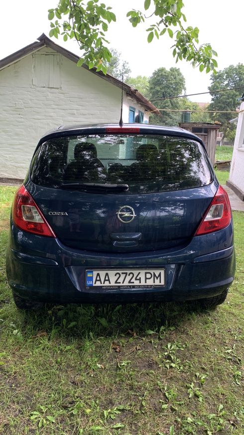 Opel Corsa 2013 синий - фото 3