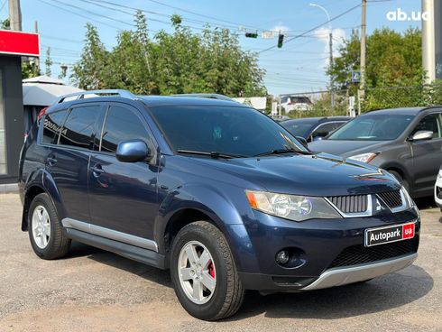 Mitsubishi Outlander XL 2008 синий - фото 5